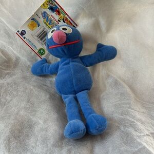 1997 Grover Sesame Street Beans Cute 6” Muppet Children’s Television Workshop
